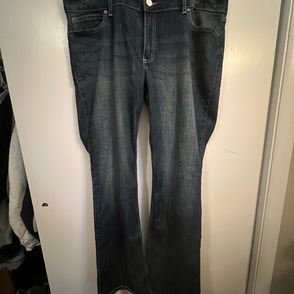 Wrangler Boot Cut Dark Blue Jeans